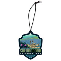 Shenandoah NP Hawksbill MT Emblem Wood Ornament
