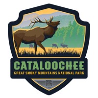 GSMNP Cataloochee Emblem Sticker