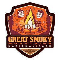 GSMNP Smores Emblem Sticker