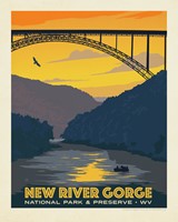 New River Gorge NP & Preserve 8x10 Print