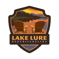 Lake Lure, NC Cheaper Than Therapy Emblem Sticker