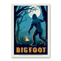 Bigfoot Vert Sticker