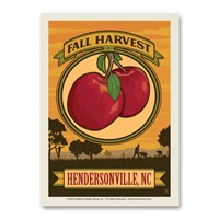 Hendersonville, NC Fall Harvest Vert Sticker