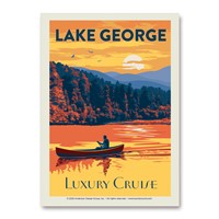 Lake George Luxury Cruise Vertical Sticker