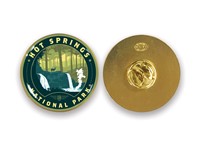Hot Springs NP Circle Pin