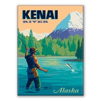 Alaska Kenai River Magnet