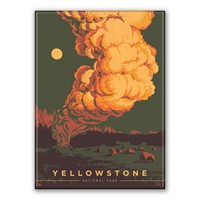 Yellowstone NP Pillar of Steam Magnet