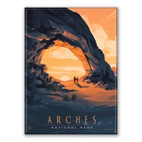 Arches NP Daybreak Magnet