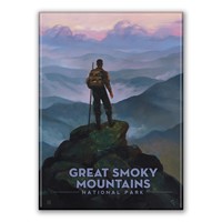 Great Smoky Mountain NP Hiker Magnet