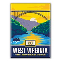 West Virginia State Pride Magnet
