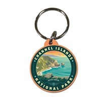 Channel Islands Potato Harbor Wood Key Ring
