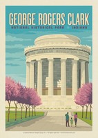 George Rogers Clark Memorial Postcard