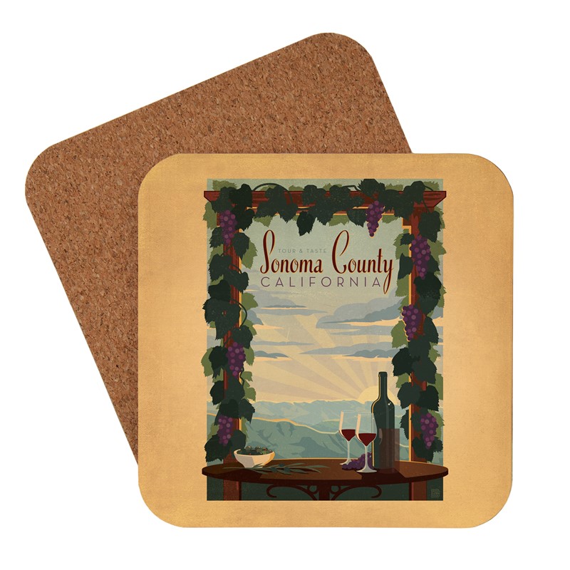 Sonoma County Coaster | American made coaster