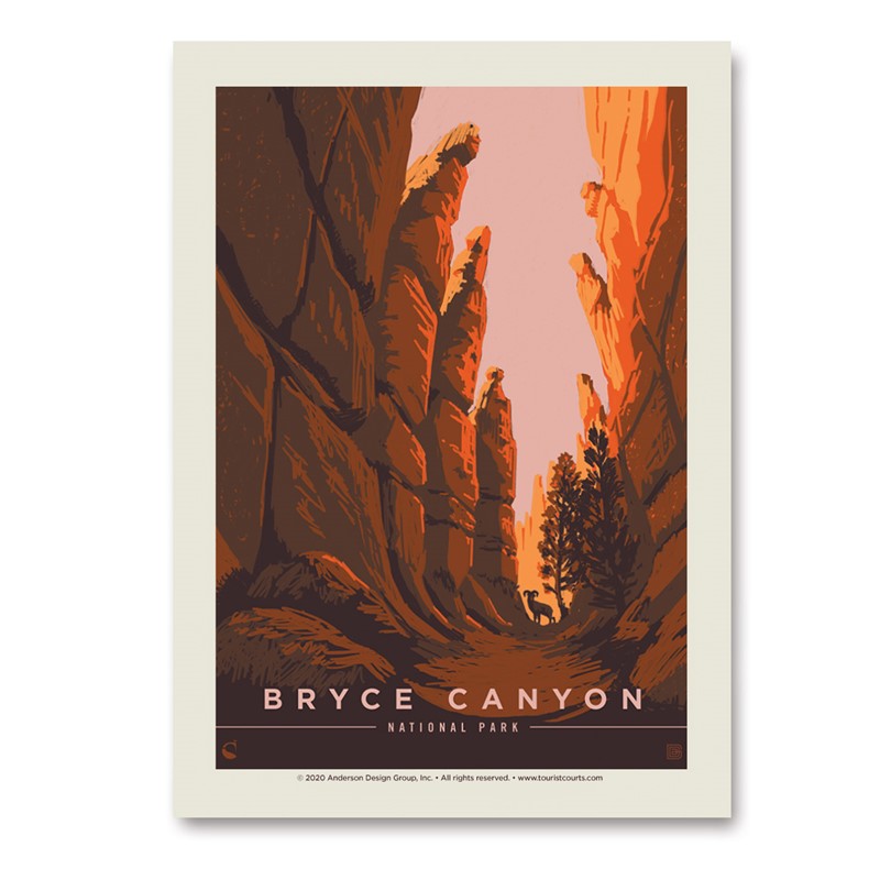 Bryce Canyon Towering Hoodoos Vert Sticker 