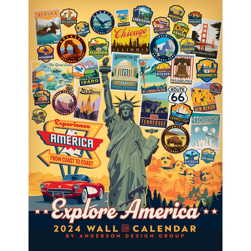 2024 American Travel Calendar Calendars